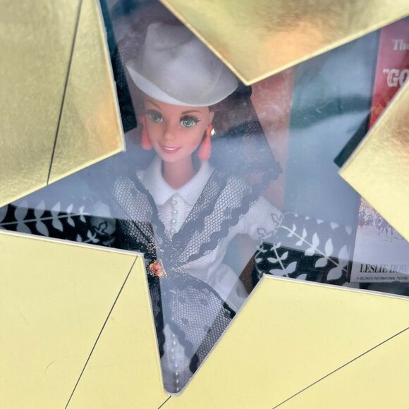 Barbie Gone With The Wind 1994 Black & White Bengaline Dress 13254 Mattel - Picture 2 of 10